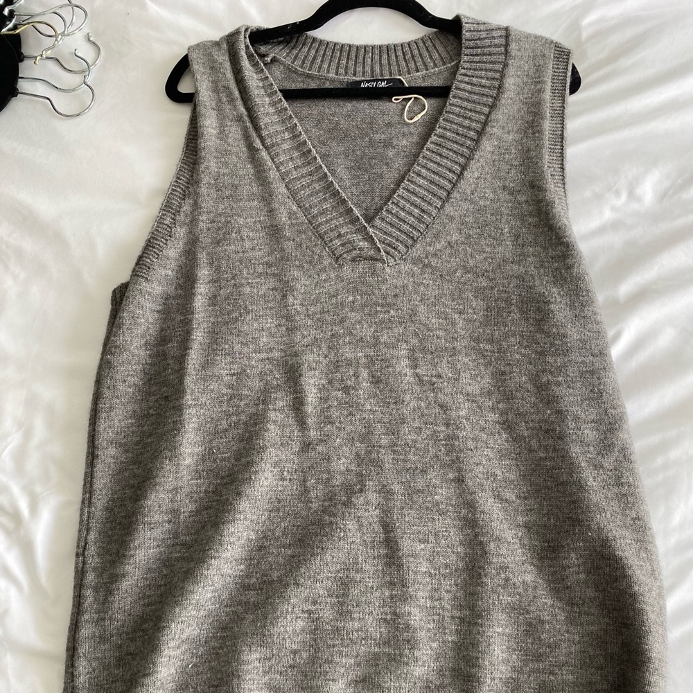 Gray Sweater Vest